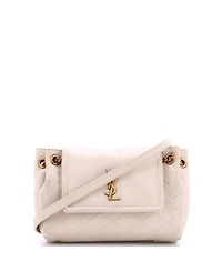 Pre-Owned Saint Laurent Mini Nolita Satchel Quilted Leather