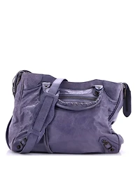 Pre-Owned Balenciaga Small City Classic Studs Bag Leather