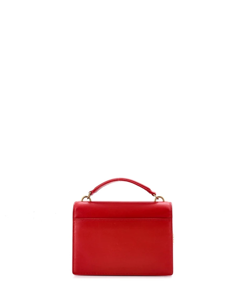 Pre-Owned Saint Laurent Sunset Top Handle Chain Wallet Leather