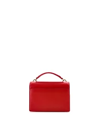 Pre-Owned Saint Laurent Sunset Top Handle Chain Wallet Leather