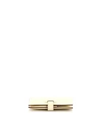 Pre-Owned Hermes Compact New H Passant Wallet Epsom