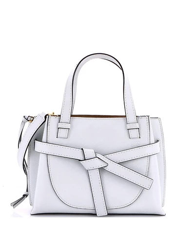 Pre-Owned Loewe Mini Gate Tote Leather