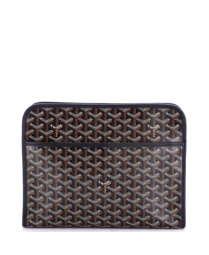Pre-Owned Goyard Gm Jouvence Toiletry Pouch Coated Canvas