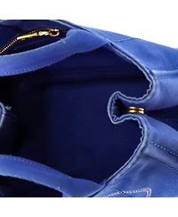 Pre-Owned Prada Mini Canapa Tote Canvas