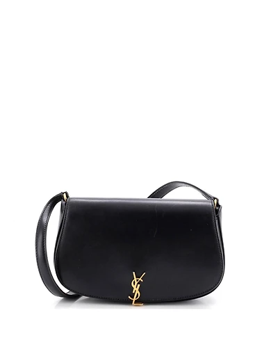 Pre-Owned Saint Laurent Mini Voltaire Shoulder Bag Leather