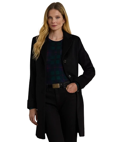 Lauren Ralph Women's Single-Breasted Walker Coat