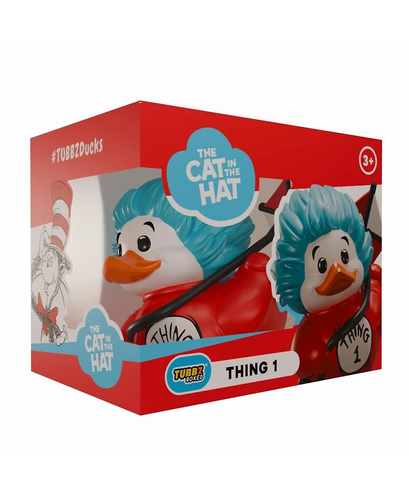 Tubbz The Cat in the Hat Thing 1 Boxed Edition 4.35" Collectible Figure, Ages 3+