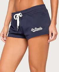 Edikted Women's Cali Low-Rise Pull-On Short Shorts, 2" Inseam