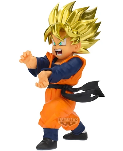 Banpresto Super Saiyan Son Goten Blood of Saiyans Collectible 4.050" Statue, Ages 16+