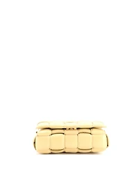 Pre-Owned Bottega Veneta Cassette Crossbody Bag Padded Maxi Intrecciato Leather