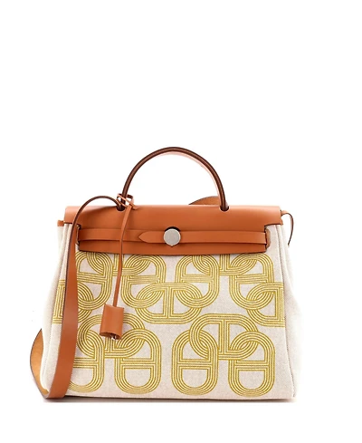 Pre-Owned Hermes 31 Herbag Zip Circuit 24 Vache Hunter and Leather