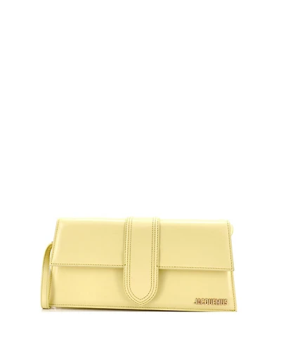 Pre-Owned Jacquemus Long Le Bambino Top Handle Flap Bag Leather