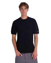 Karl Lagerfeld Paris Men's Short-Sleeve Sweater