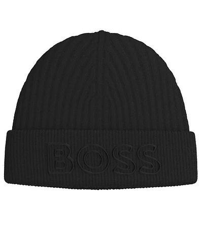Hugo Boss Ribbed Beanie