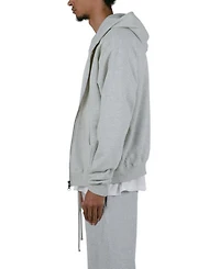 mnml Men's Basic Full-Zip Relaxed-Fit Heavyweight-Cotton Hoodie