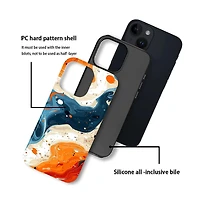 Lisen Dual-Layer Durable Anti-Slip Phone Case for Apple iPhone 15 Plus