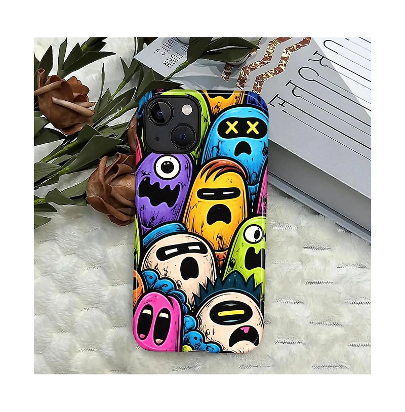 Lisen 2-Layer Anti-Slip Phone Case Compatible with Apple iPhone 16 Pro