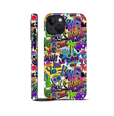 Lisen Phone Case Compatible with Apple iPhone, 2-Layer Durable, Cute Pop Riot