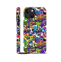 Lisen Phone Case Compatible with Apple iPhone, 2-Layer Durable, Cute Pop Riot