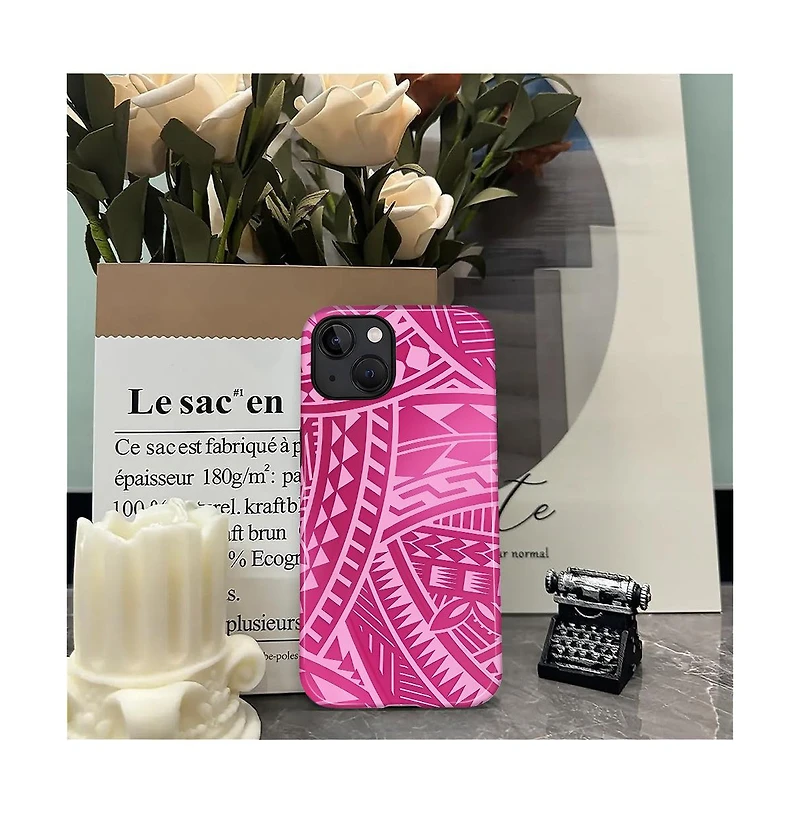 Lisen Tribal Glow 2-Layer Phone Case for Apple iPhone 15