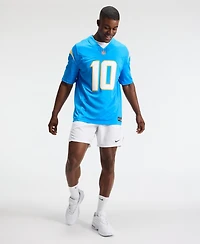 Nike Men's Justin Herbert Powder Blue Los Angeles Chargers Vapor F.u.s.e. Stitched Limited Jersey