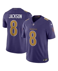 Nike Men's Lamar Jackson Purple Baltimore Ravens Alternate Vapor F.u.s.e. Stitched Limited Jersey