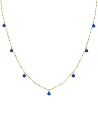 Kamaria Dew Drops Necklace with Lab Grown Opal
