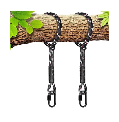 Piscifun Polyester Hammock Straps Heavy Duty Hanging Kit for Swings and Camping