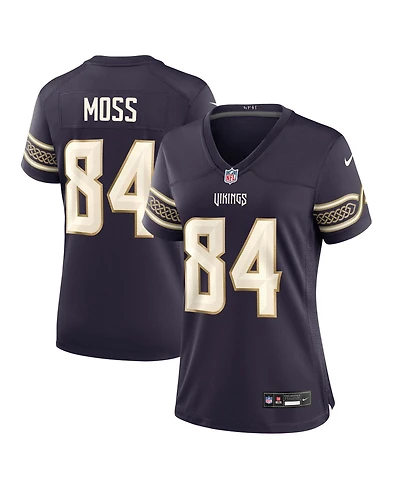 Nike Women's Randy Moss Purple Minnesota Vikings 2026 Rivalries Collection Game Jersey