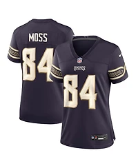 Nike Women's Randy Moss Purple Minnesota Vikings 2026 Rivalries Collection Game Jersey