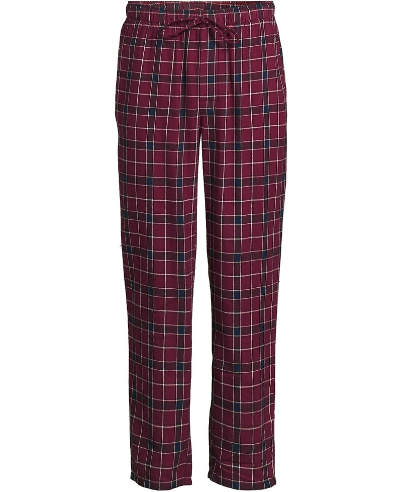 Lands' End Men's Flannel Pajama Pants