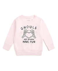 Sweet Wink Little Girls 5-8 Ghouls Just Wanna Have Fun Halloween Sweatshirt