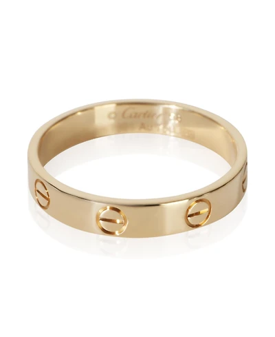 Pre-Owned Cartier Yellow Gold Small Model Love Ring