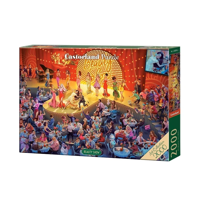 Castorland Beauty Show 2000 Piece Jigsaw Puzzle, Ages 14+