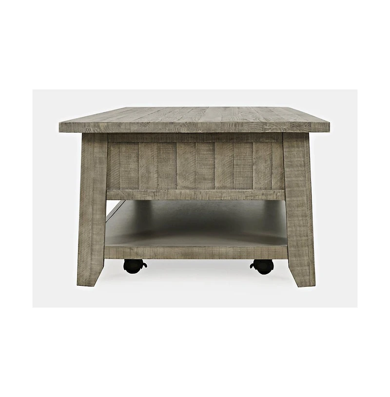 Jofran Rustic Farmhouse Solid Wood 50" Coffee Table