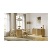Jofran Fitz Traditional Solid Wood Curved Back Spindle Dining Chair (Set of 2