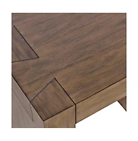 Jofran Taos Modern Rustic Square Dovetailed End Table