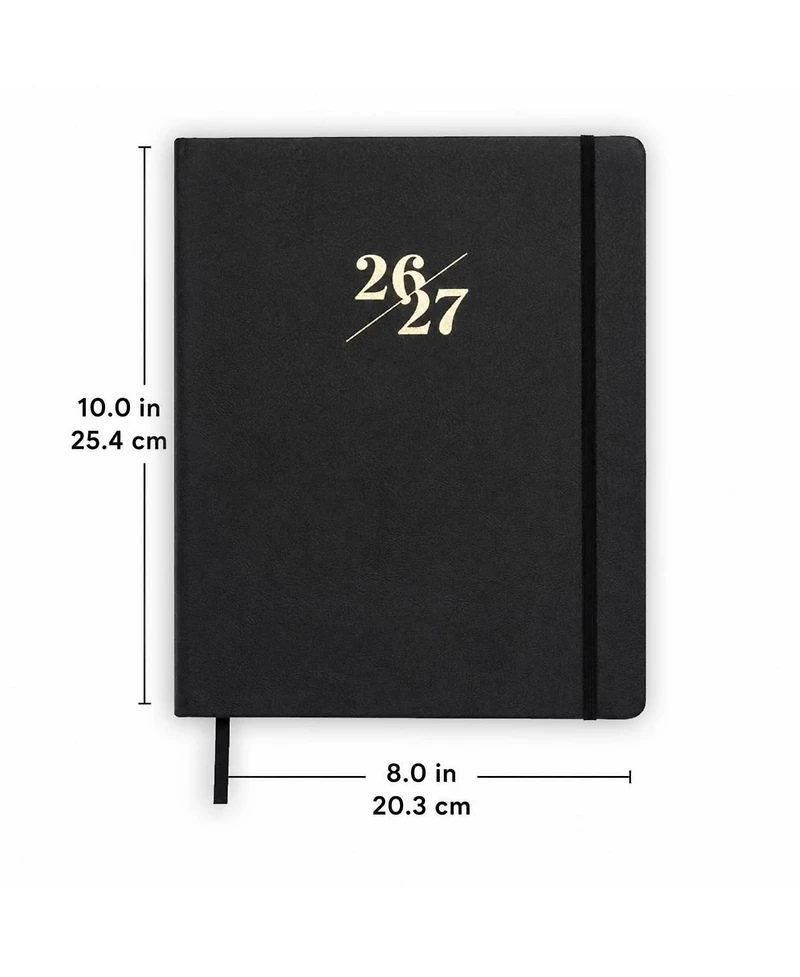 Danrong Academic Planner 18 Month Weekly Monthly Layflat Hardcover Organizer For Students Teachers