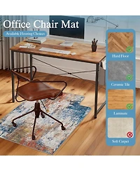 Danrong Heavy Duty Office Chair Mat For Hardwood Floors And Tile Floor Protector