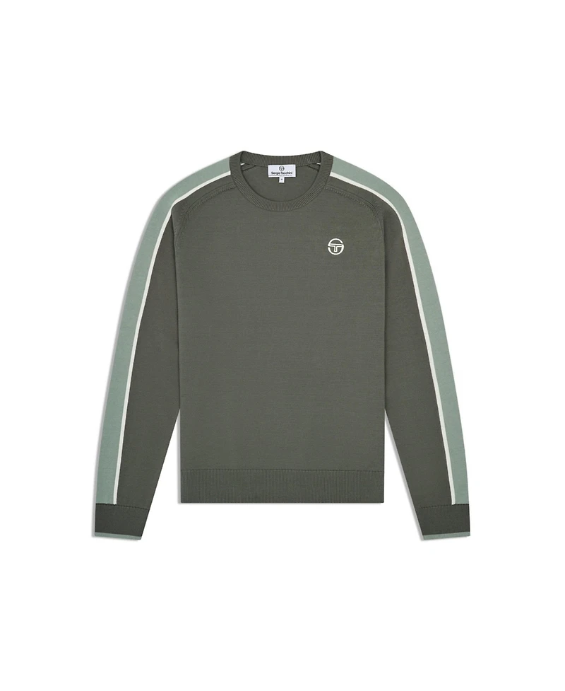 Sergio Tacchini Men's Fico Regular Fit Crewneck Long-Sleeve Sweater