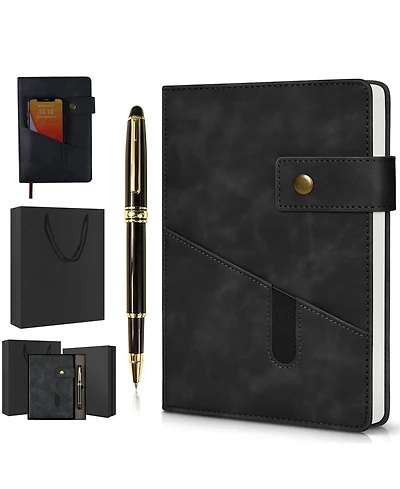 Danrong Hardcover Lined Journal Notebook With Pen Gift Box Layflat Writing For Work Travel School