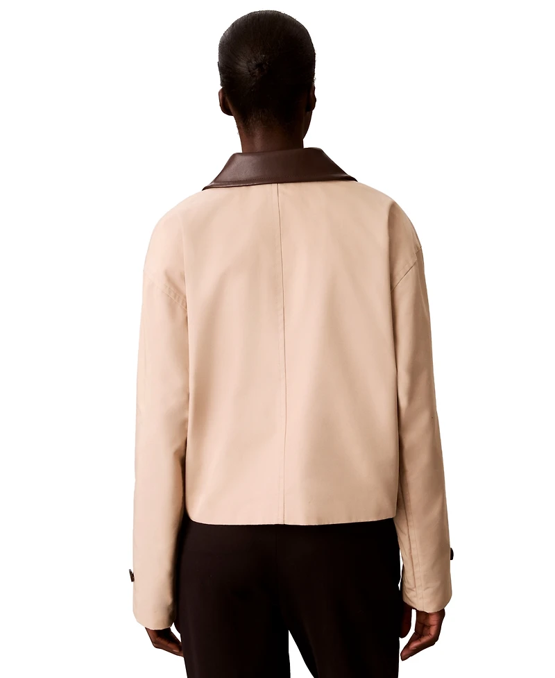 Calvin Klein Women's Cropped Jacket