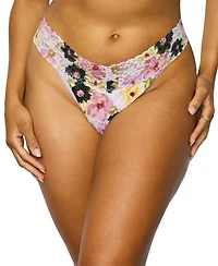 Hanky Panky Printed Signature Lace Original Rise Thong