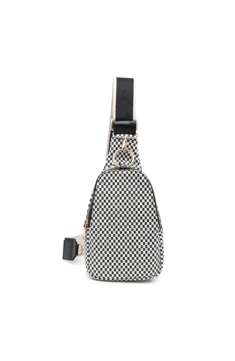 Moda Luxe Regina - Checkered Sling Backpack