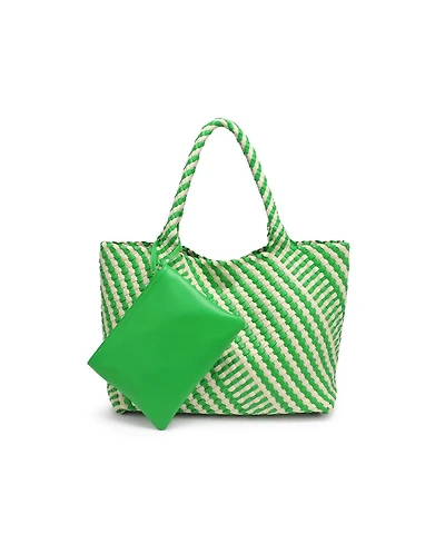 Moda Luxe Solana - Mixed Material Tote