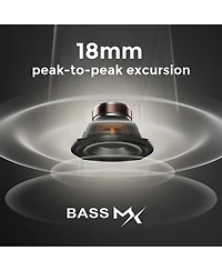Ultimea Poseidon M60 Boom 5.1ch Dolby Atmos Sound System, 340W Peak Power, 5 Full-Range Drivers, Wired Subwoofer