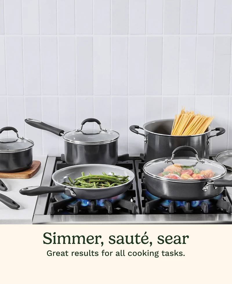Cuisinart Advantage Ceramic Nonstick 11-Piece Cookware Set