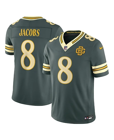 Nike Men's Josh Jacobs Green Bay Packers 2026 Rivalries Collection Vapor F.u.s.e Stitched Limited Jersey