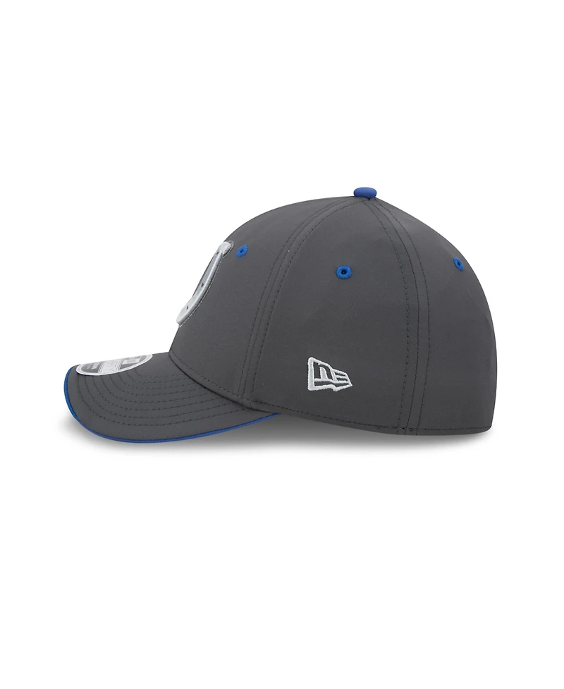 New Era Men's Charcoal Indianapolis Colts 2026 Rivalries Collection 39THIRTY Flex Hat