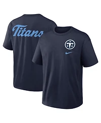Nike Men's Navy Tennessee Titans 2026 Rivalries Collection Max90 T-Shirt